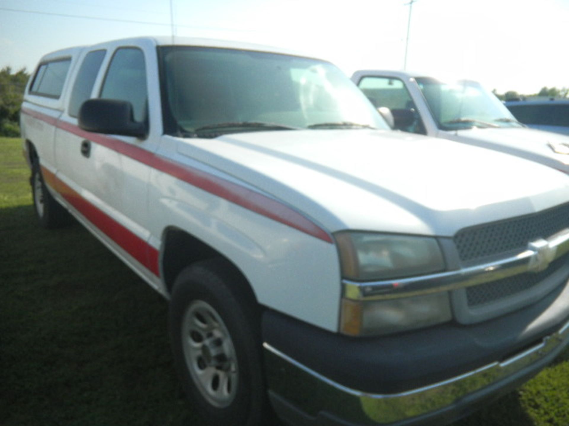 2005 Chevrolet 1500 Silverado Pickup Truck with Camper - Asset I.D. #153 - Last of Vin (243253) - Image 2 of 8