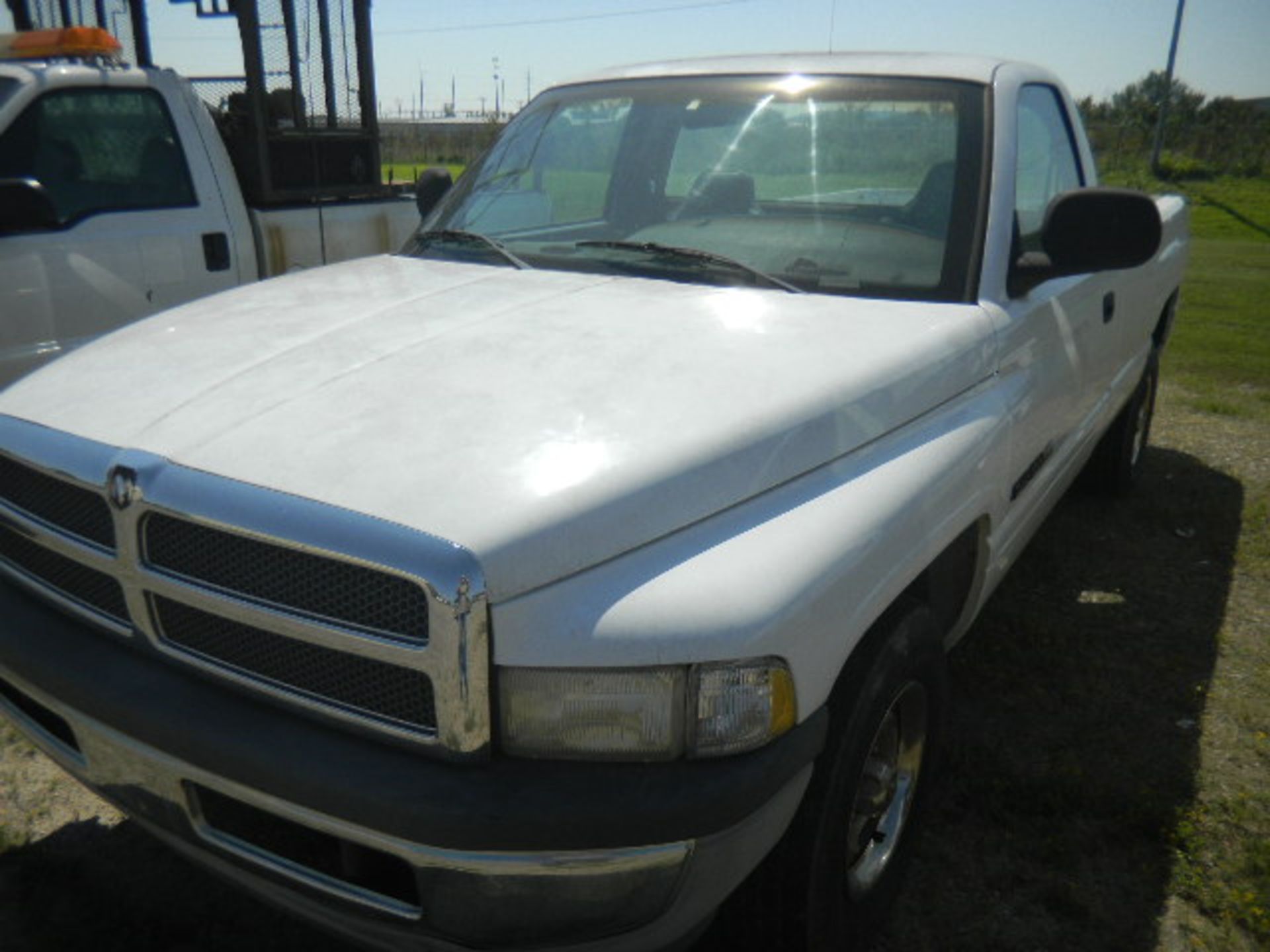 1998 Dodge Ram 1/2 Ton White Pickup - Asset I.D. #597 - Last of Vin (S691825) - Image 2 of 8