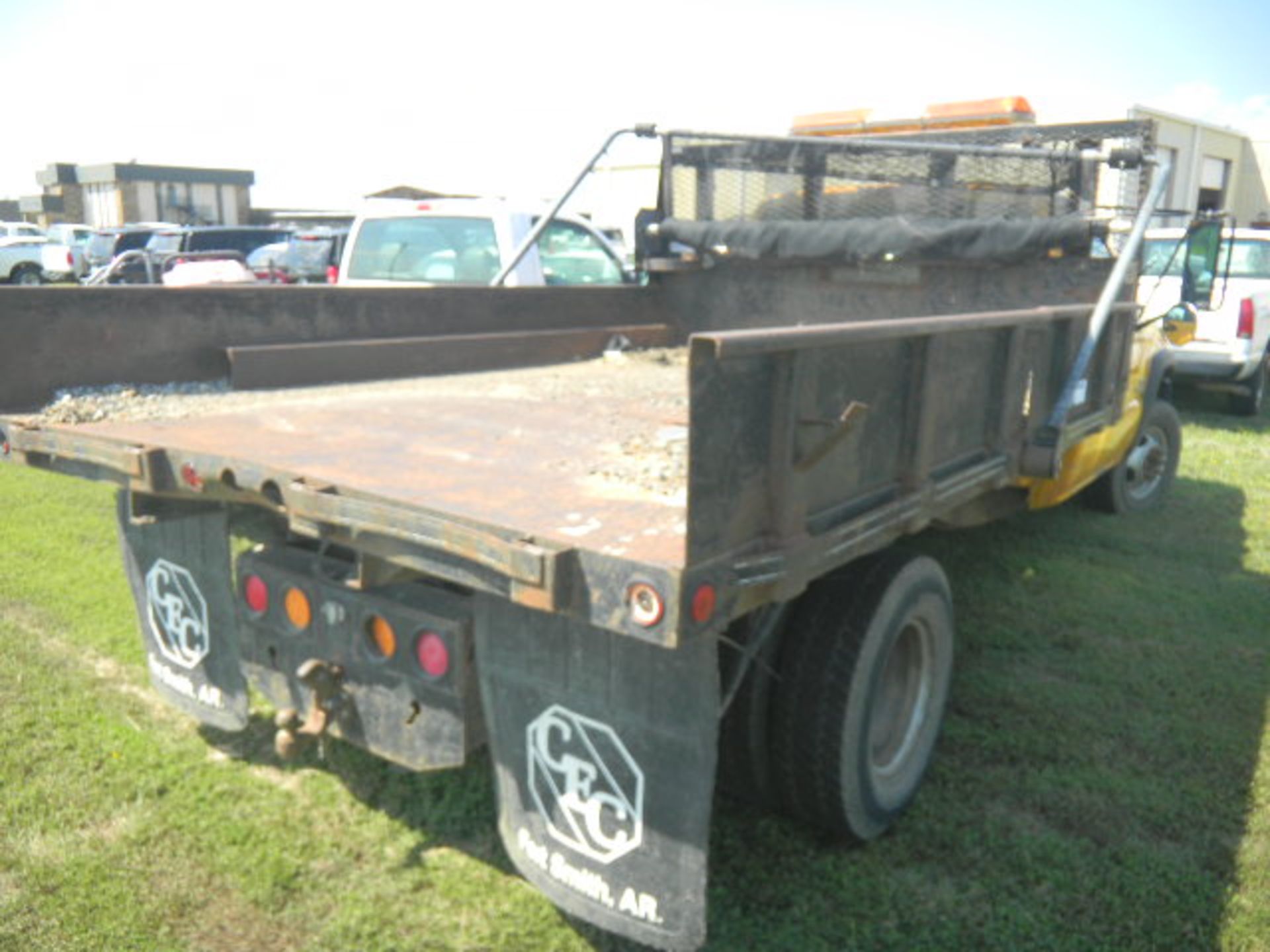 2001 Chevrolet 3500 DuraMax Diesel Flatbed Truck (Yellow) - Asset I.D. #152 - Last of Vin (202702) - Image 4 of 7