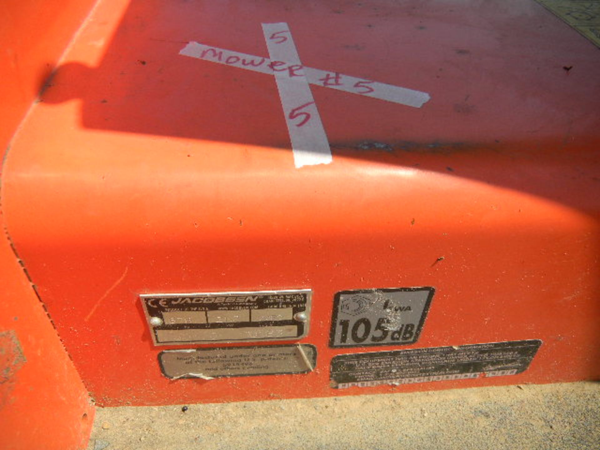 Jacobsen Mower Mod. 638D 4W Hydro Drive - Asset I.D. #?? - Last of Vin (??) Info to be Updated - Image 4 of 4