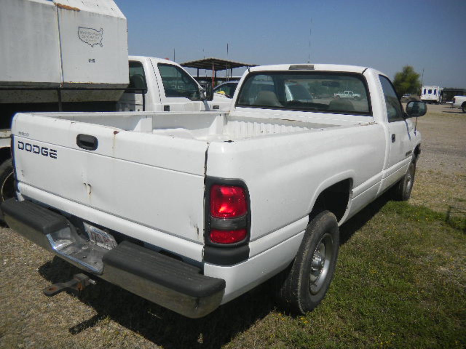 1998 Dodge Ram 1/2 Ton White Pickup - Asset I.D. #597 - Last of Vin (S691825) - Image 4 of 8