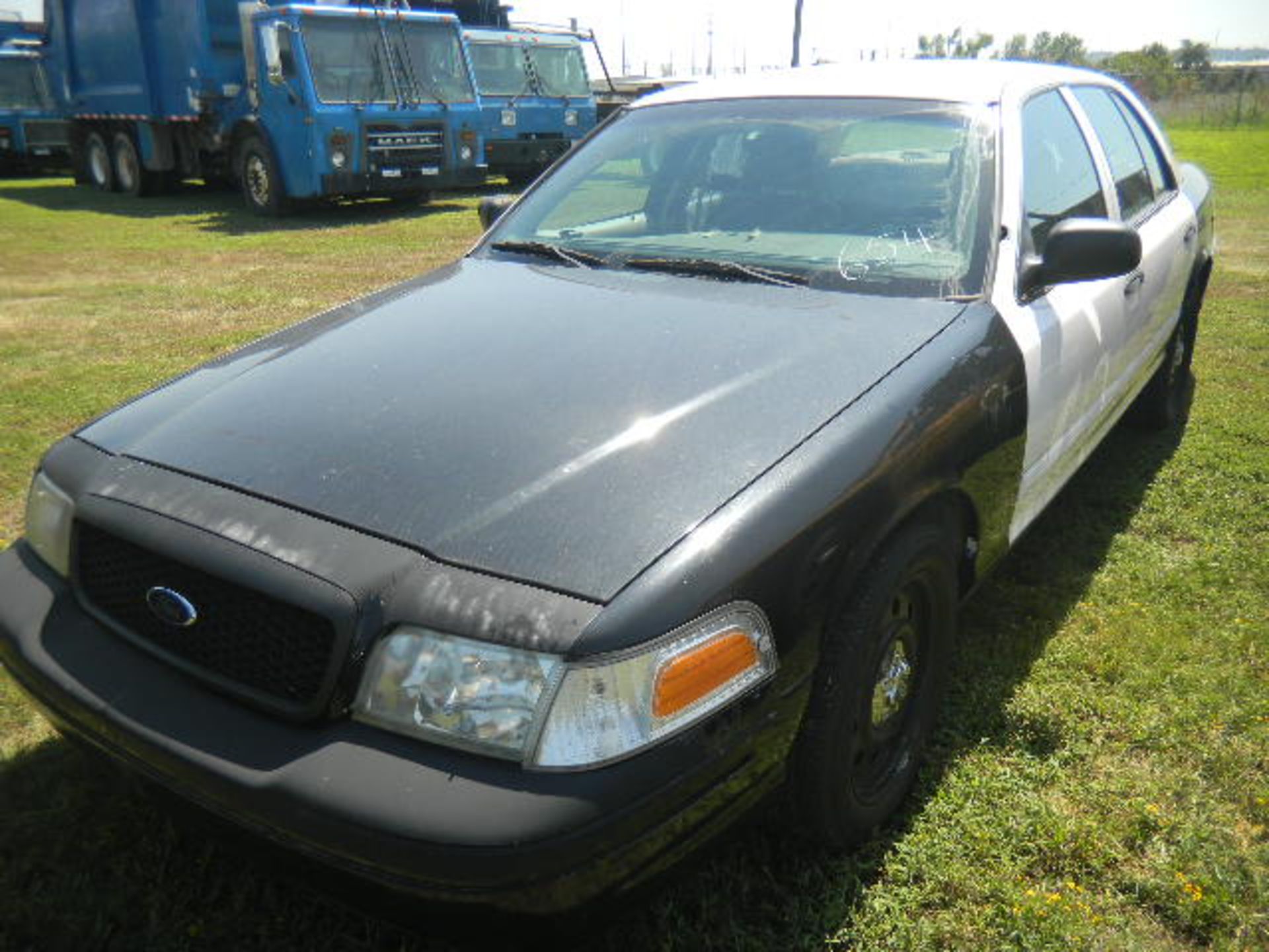 2009 Ford Crown Vic Black/White Patrol Car - Asset I.D. #654 - Last of Vin (139087)