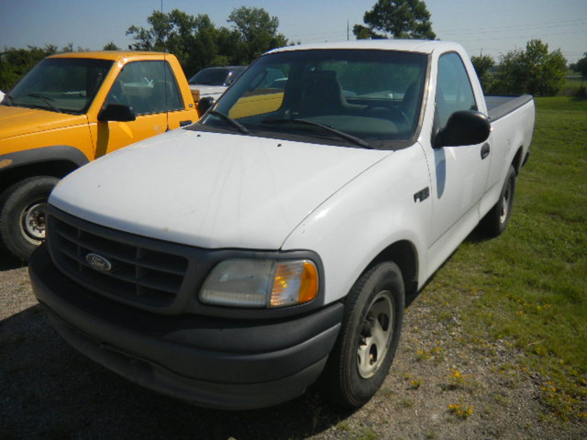 2003 Ford F150XL White Pickup Truck - Asset I.D. # 168 - Last of Vin (CA90378) -