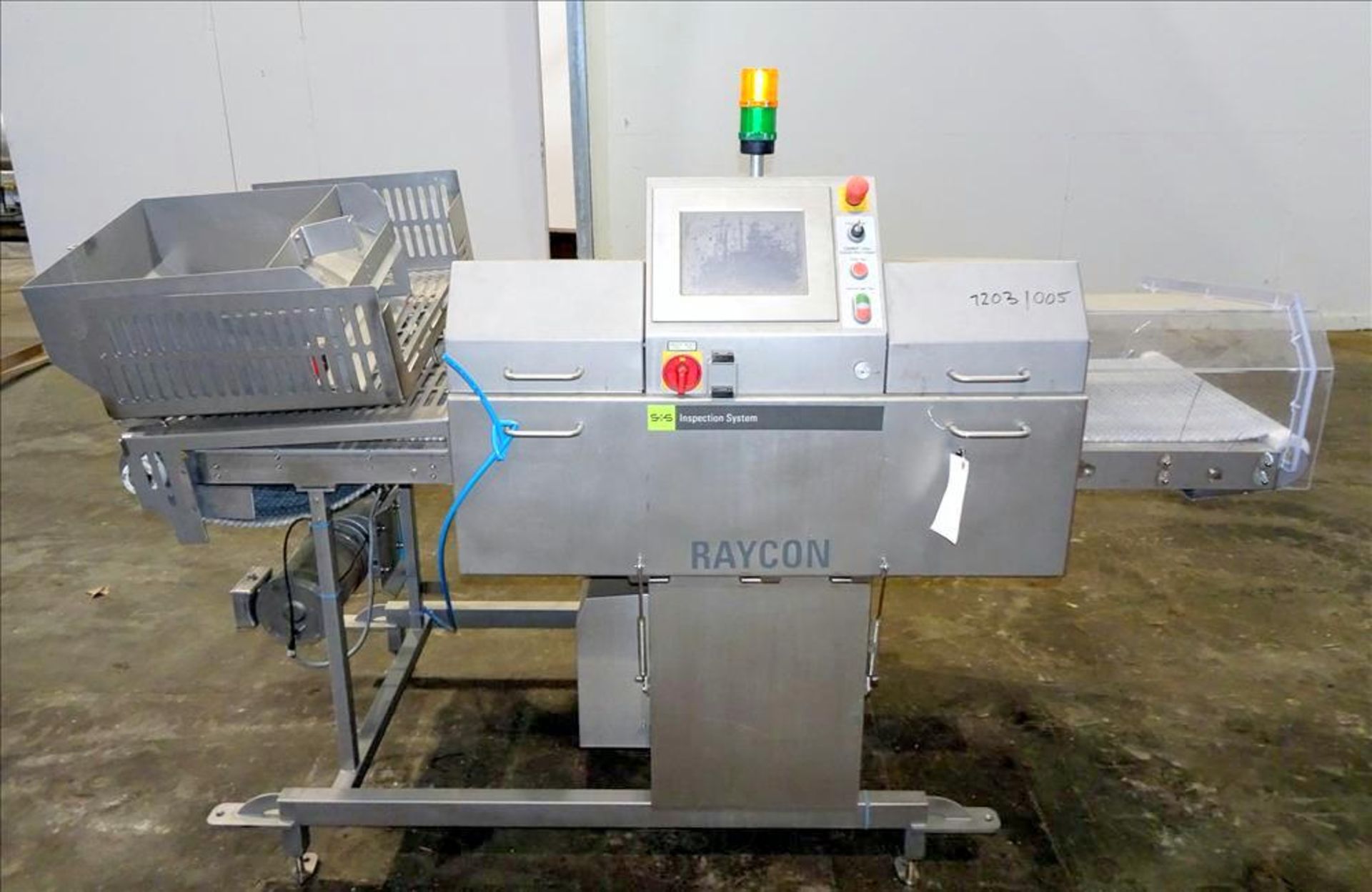Sesotec Raycon X-Ray Food Inspection System, Type 450/100 US-INT 50. Serial # 11421018293-X. Max - Image 2 of 15