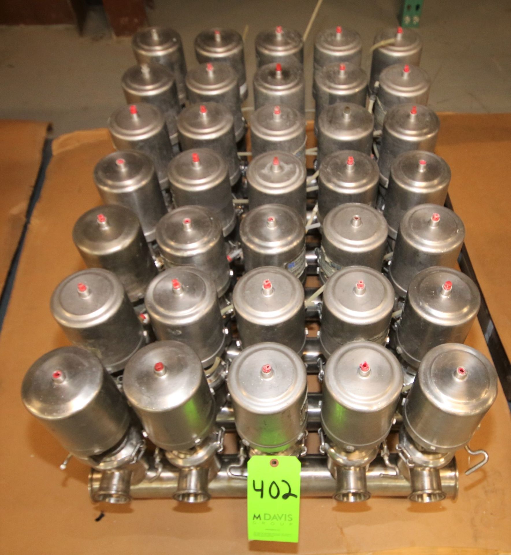 WCB 2" & 2-1/2" S/S Air Valve Manifold / Cluster with Model VALVE61C20 Valves (W184)