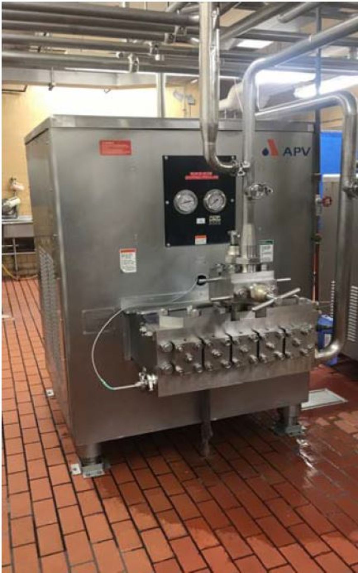 APV Crepaco Inc. S/S Homogenizer, Model 5DL770, S/N J0017 (#693341) (Located Minnesota USA)