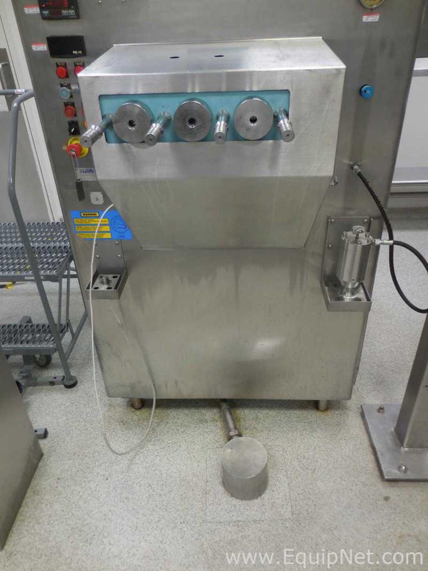 APV S/S Homogenizer, Model VME 400, S/N 1.94.169, 480 V, 60 Hz, 3 Phase (#576829) (Located: - Image 7 of 14