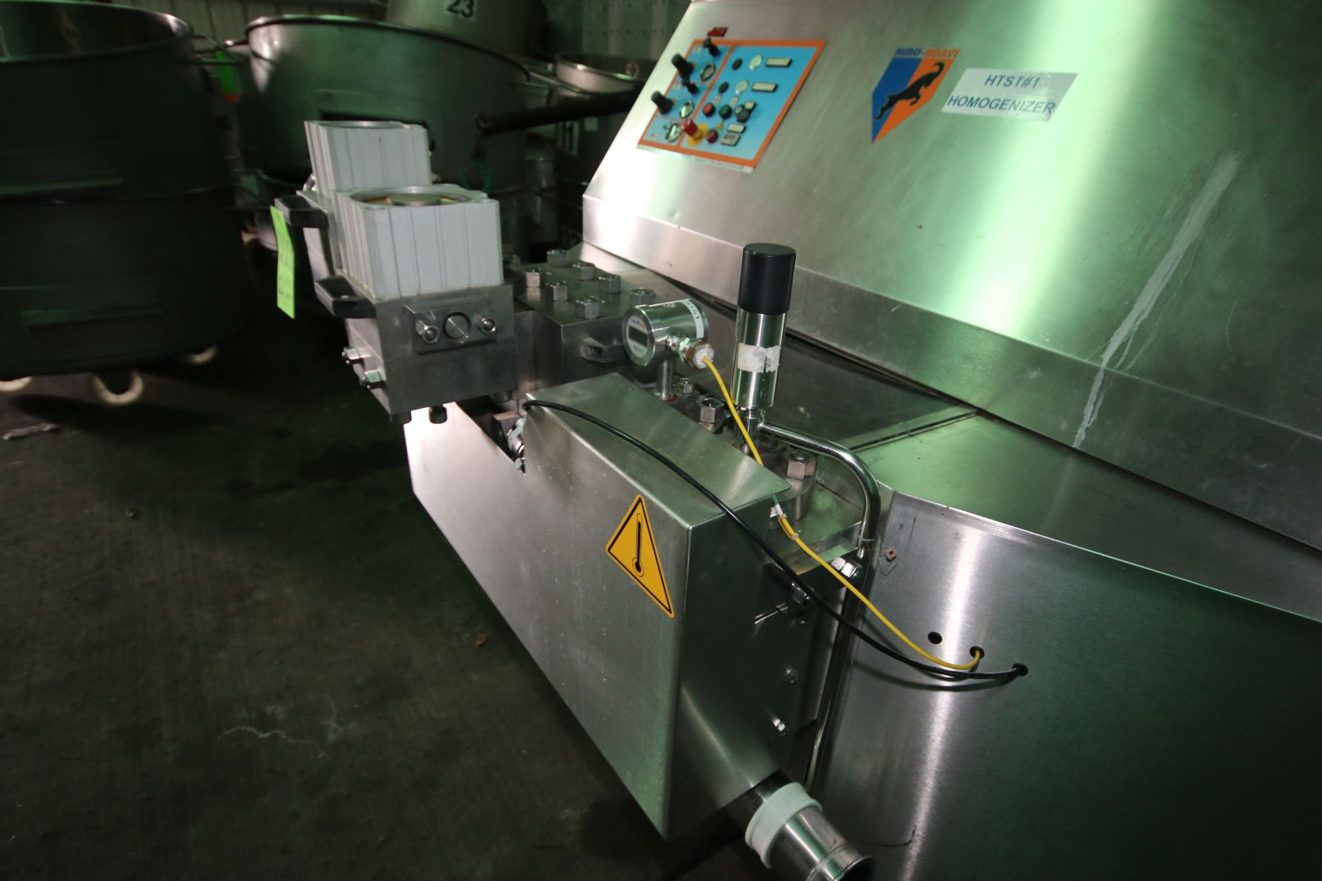 2003 GEA/Niro-Soavi Homogenizer, M/N NS5132H, S/N 4888, with (4) Pistons (W937) - Image 10 of 10