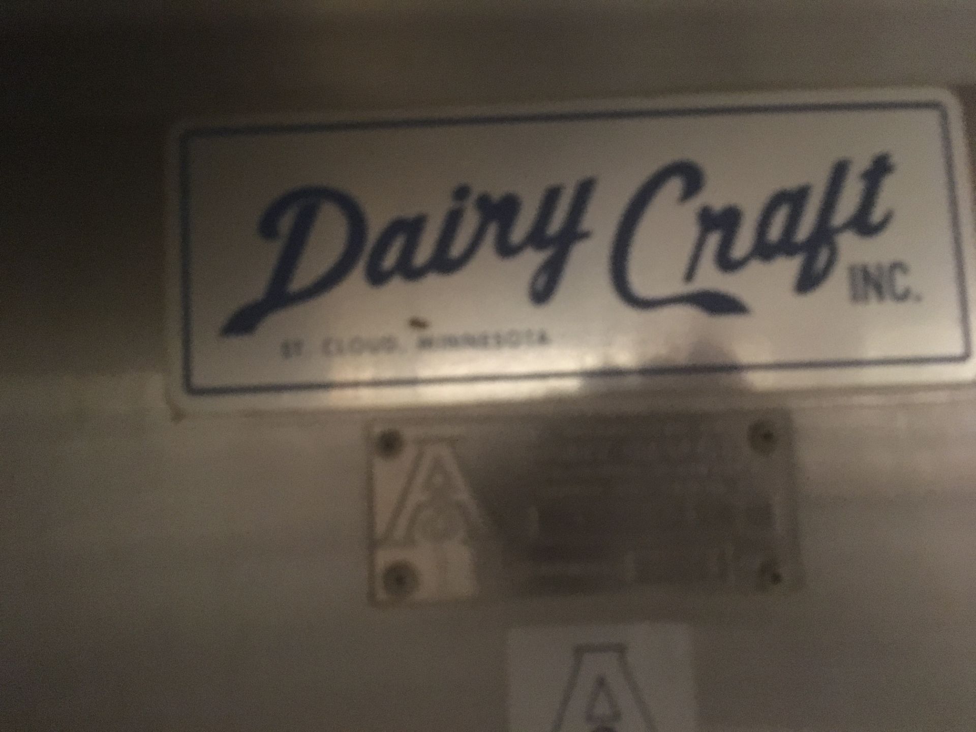 Dairy Craft 30,000 Gal. S/S Milk Silo, S/N 74J1406-2 with Jacket, Inside Dia. 12 ft., Overall Height - Image 3 of 7