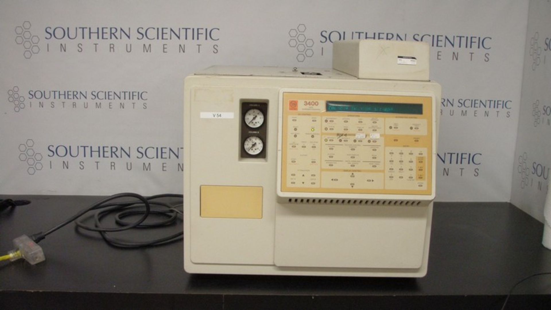 Varian 3400 Gas Chromatograph, Model 3400, S/N 2534 (NOTE: Unit Powers On with Error Codes 201, 238,