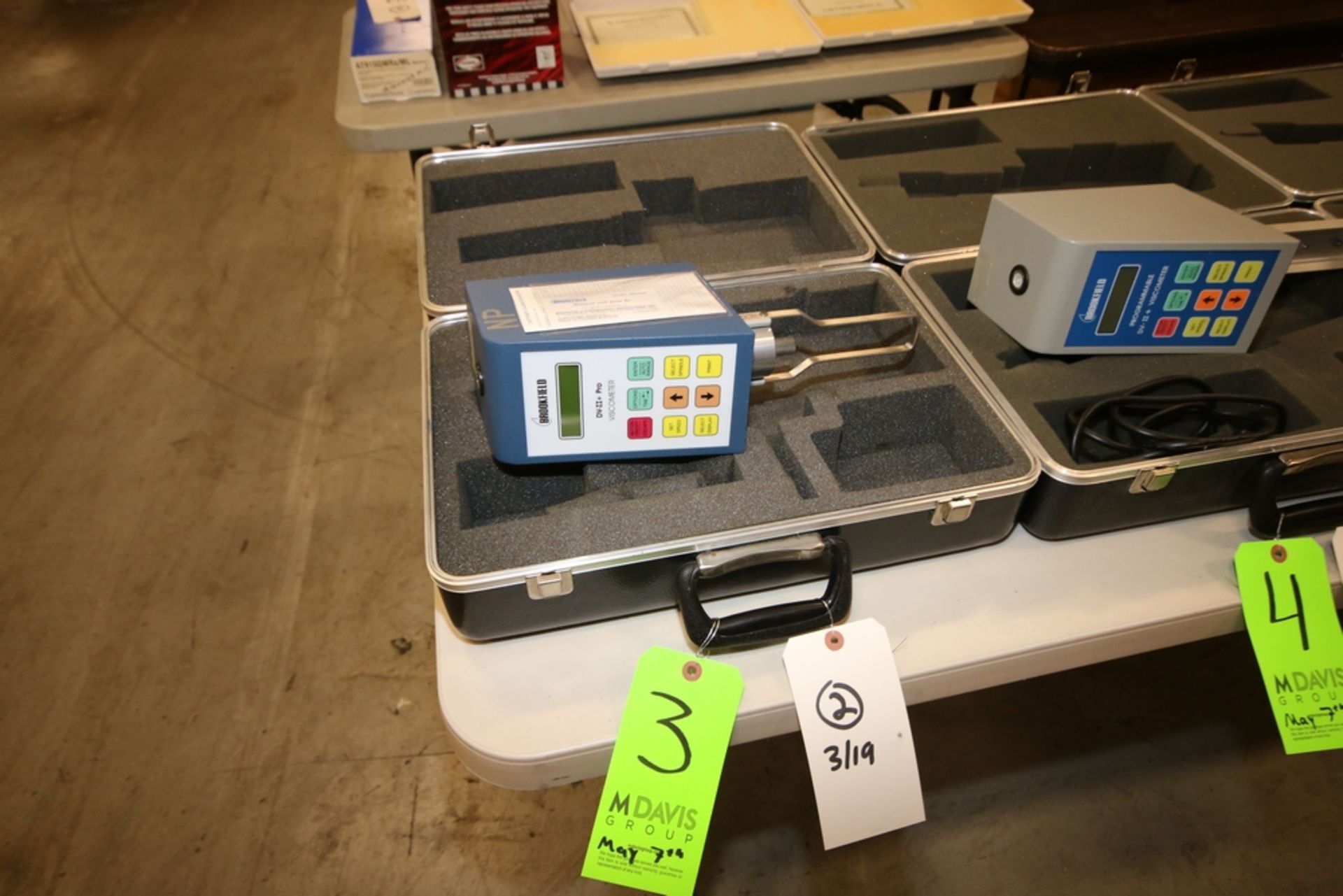 Brookfield Viscometer, M/N DV-II+P, 115 Volts, 50/60 Hz, with Hard Case ***Located in MDG Auction