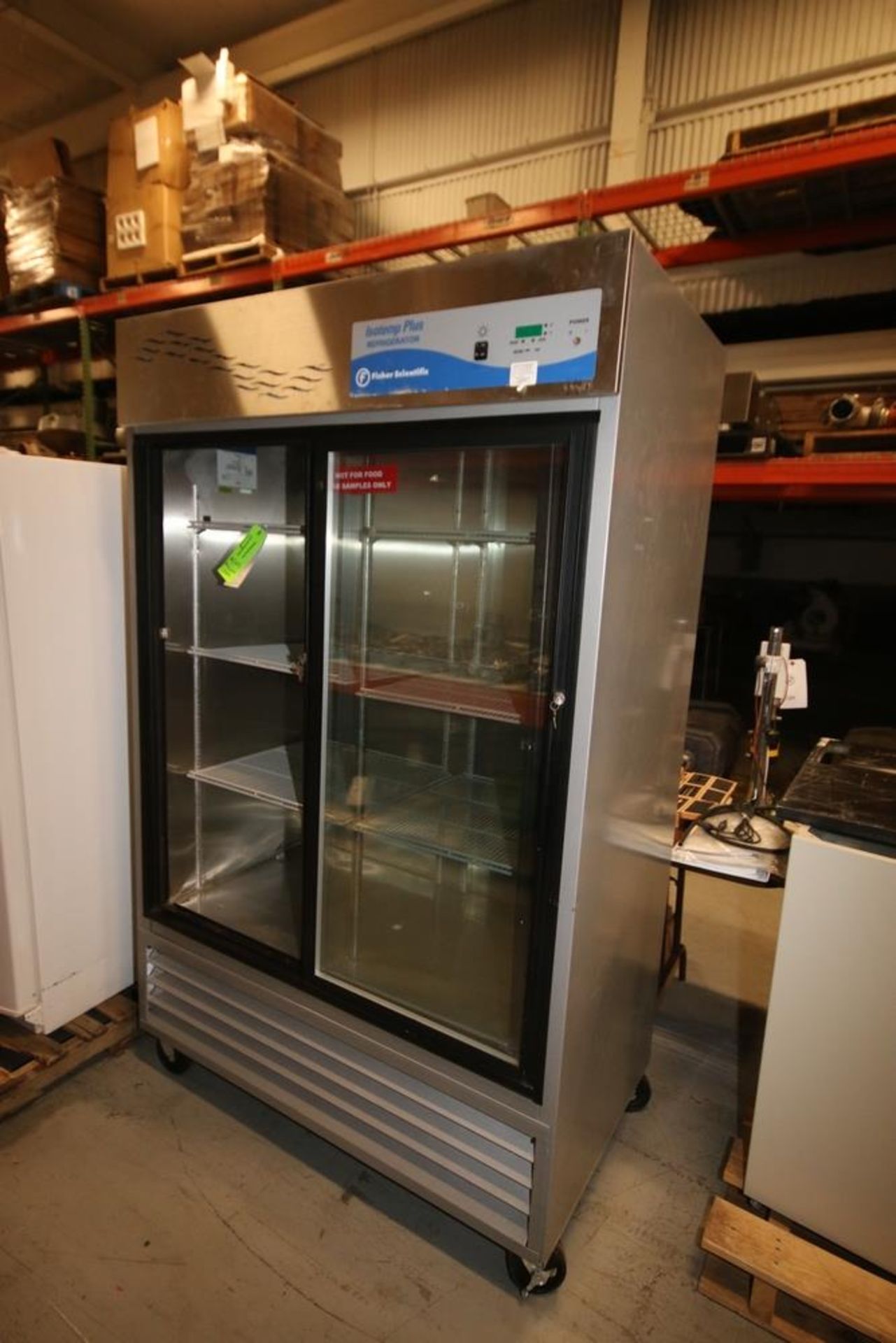 Fisher Scientific Isotemp Plus Refrigerator, Overall Dims.: 52" L x 30" W x 83" H, Mounted on