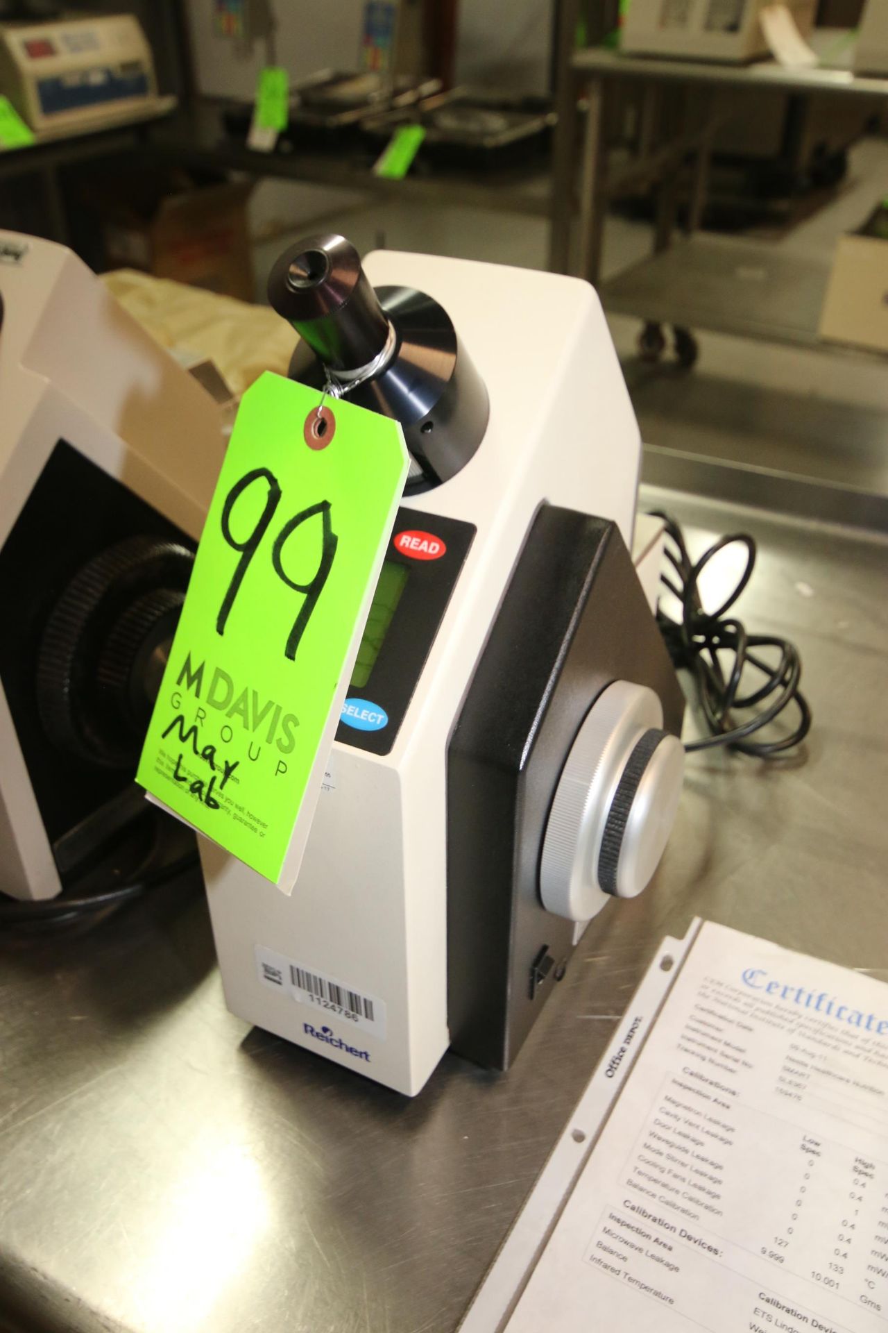 2011 Reichert Microscope, S/N 80086481-01 ***Located in MDG Auction Showroom--Pittsburgh, PA ***
