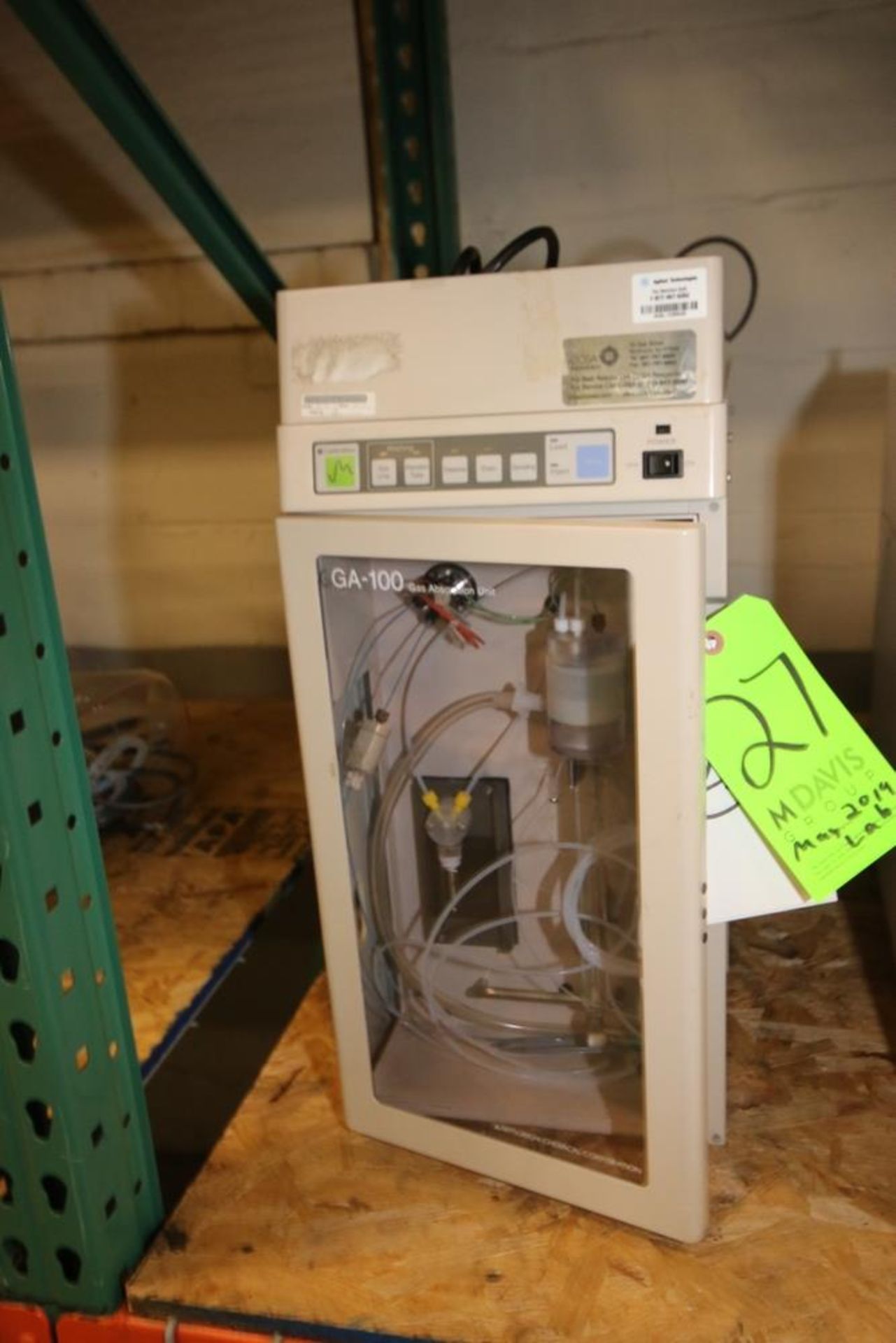 Agilent Technologies Gas Absorption Unit, M/N GA-100, S/N C7G 10906***Located in MDG Auction