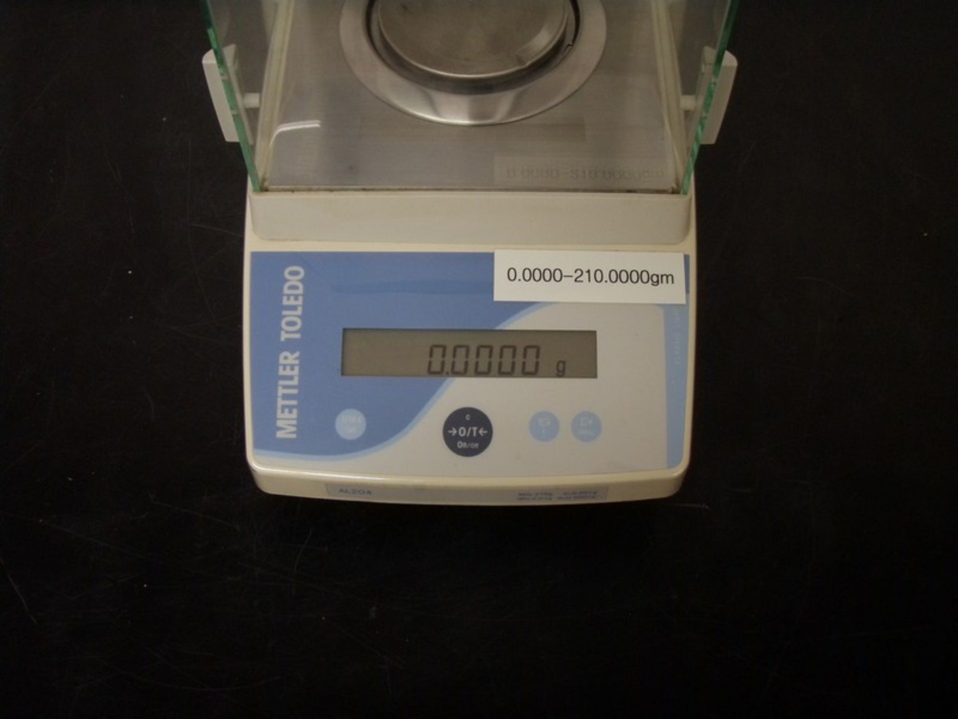 Mettler Toledo Analytical Balance, Model AL204, S/N 1231190071, Includes Power Cord (NOTE: Balance - Image 4 of 9
