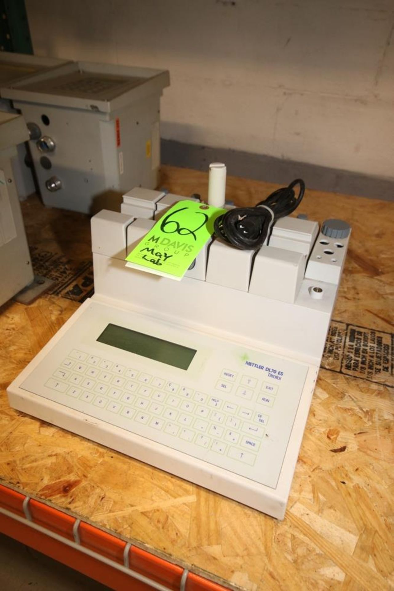 Mettler Titrator, M/N DL70 ES, with Digital Read Out ***Located in MDG Auction Showroom--Pittsburgh, - Image 2 of 2