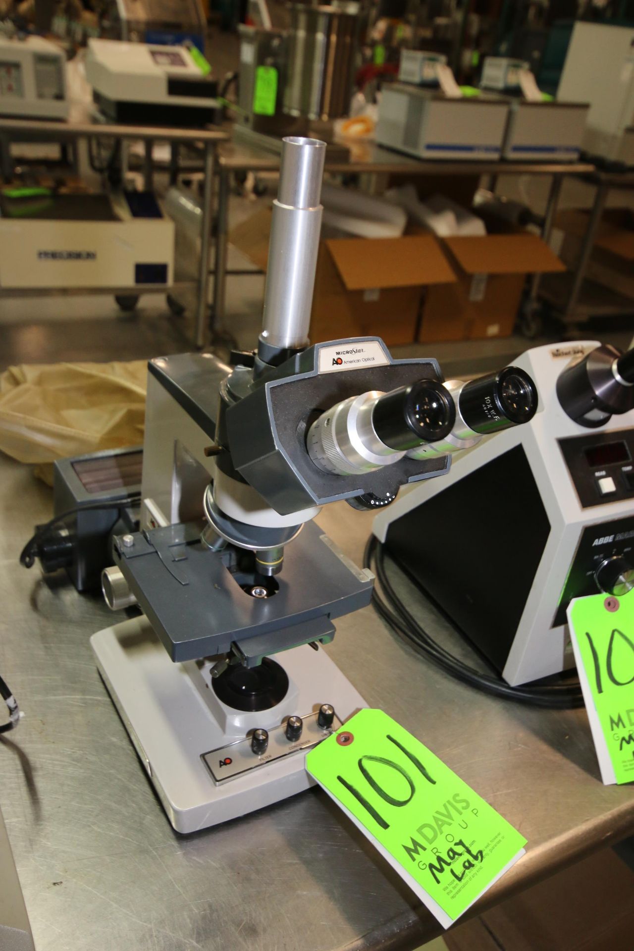 American Optical MicroStar Microscope, I.D. #: 18074 ***Located in MDG Auction Showroom--Pittsburgh, - Image 2 of 2