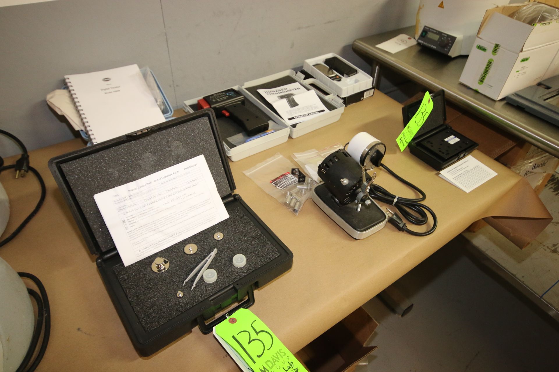 Lot of Assorted Inspection Equipment, Includes Hach Digitial Titrator, M/N 16900, Infrared - Image 2 of 3