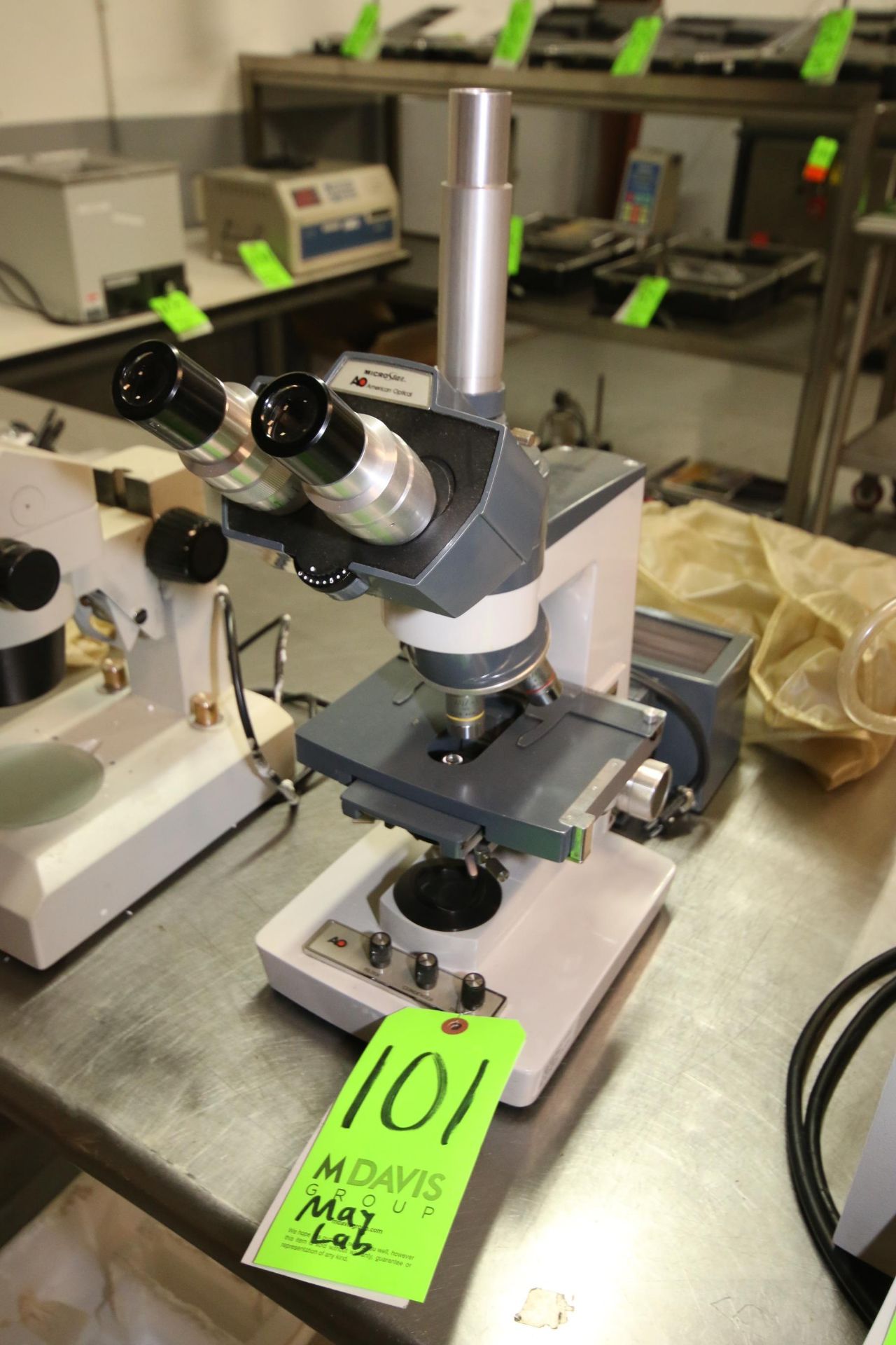 American Optical MicroStar Microscope, I.D. #: 18074 ***Located in MDG Auction Showroom--Pittsburgh,