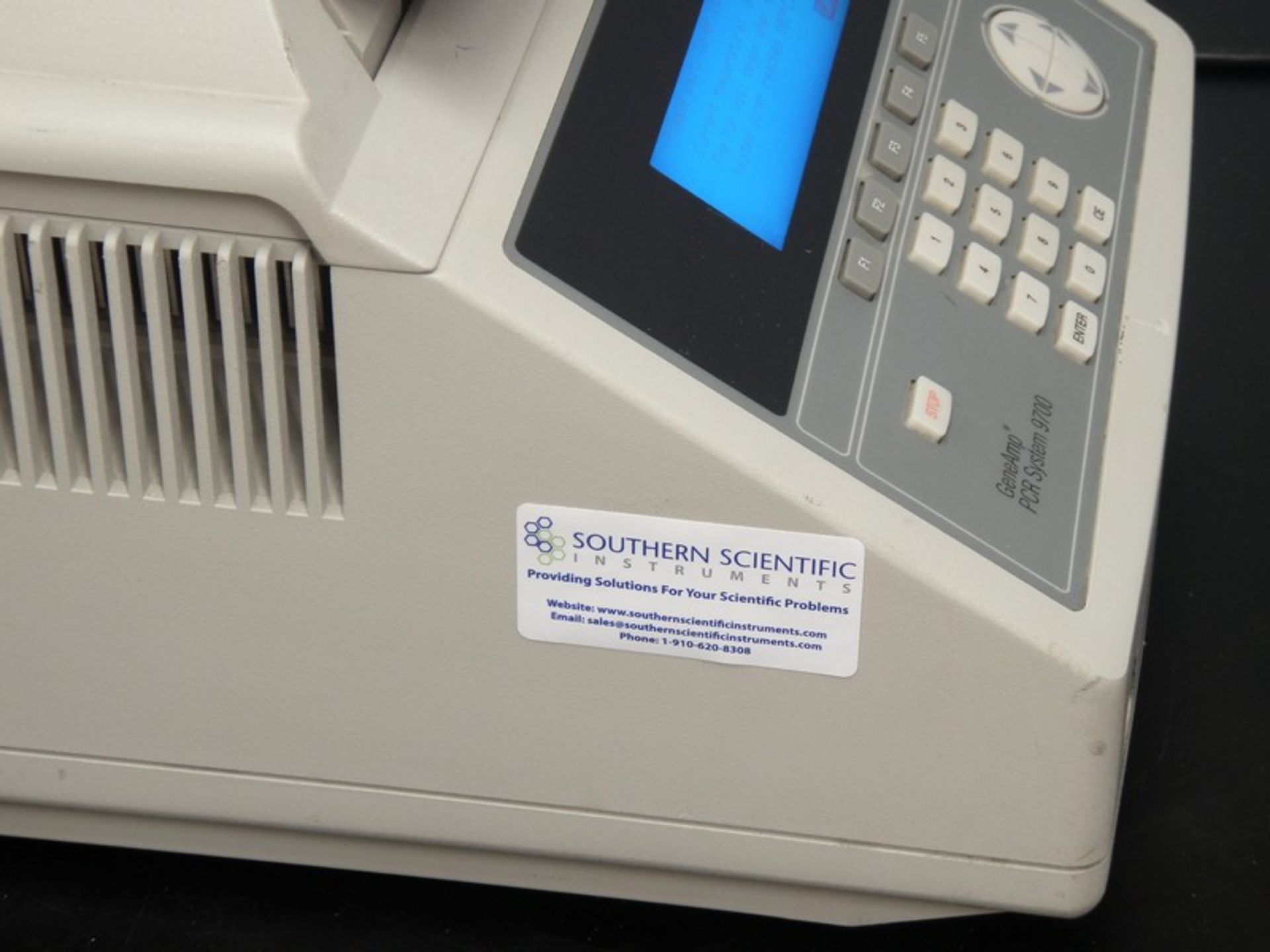 Applied Biosystems GeneAmp PCR System 9700 with Adjustable Settings (NOTE: System Powers On & - Bild 3 aus 10