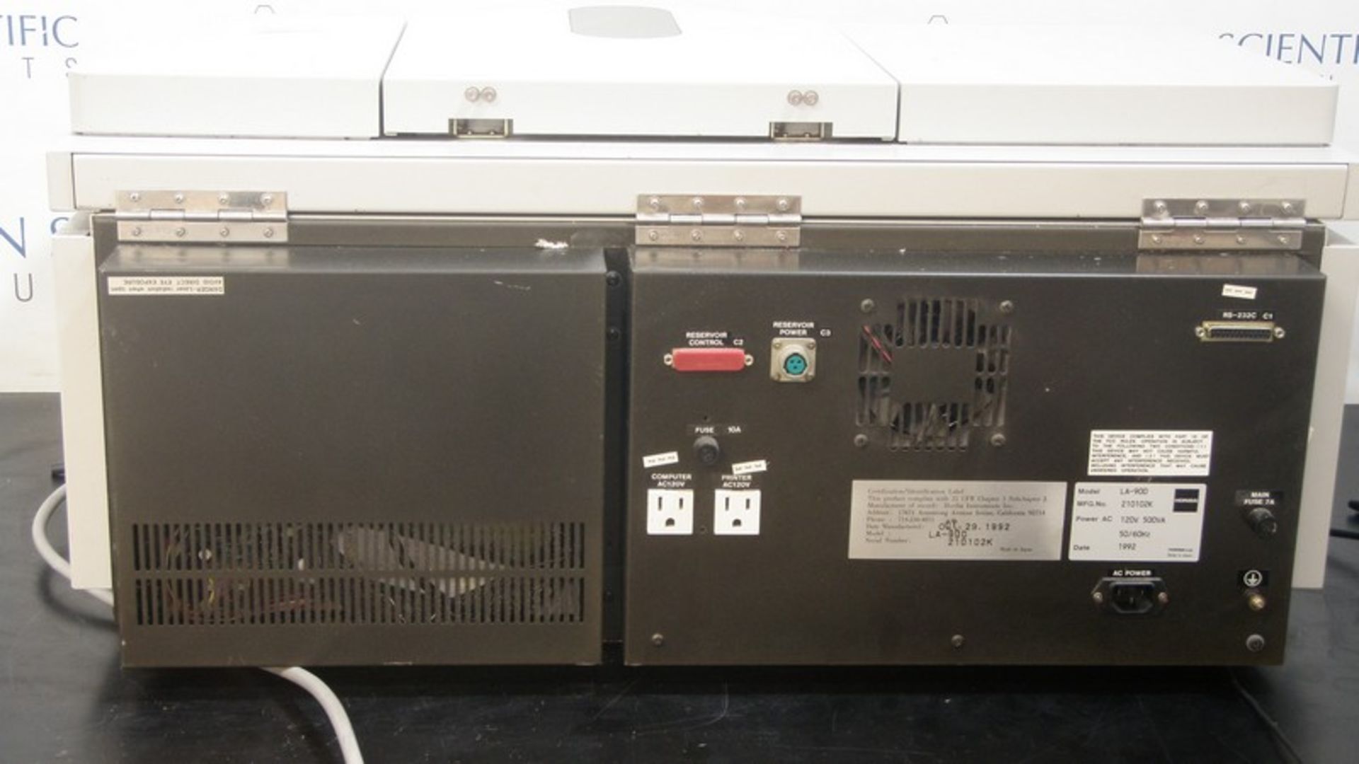 HORIBA LA-900 Laser Scattering Particle Size Distribution Analyzer, S/N 210102K, (NOTE: Unit - Image 9 of 10