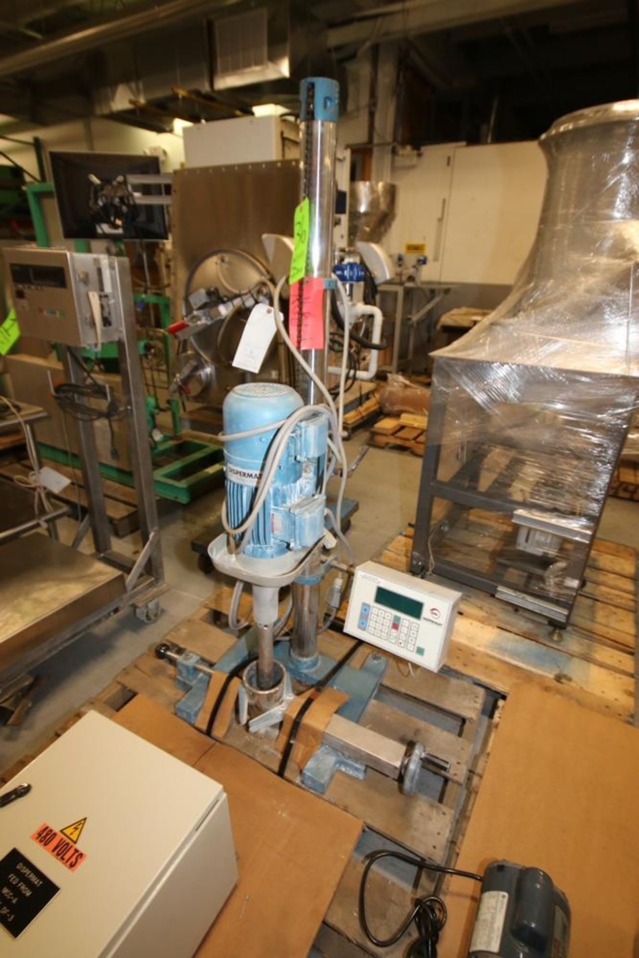 Dispermat Lab Mixer, with Vise & Power Box, with Adjustable Height ***Located in MDG Auction - Image 2 of 4