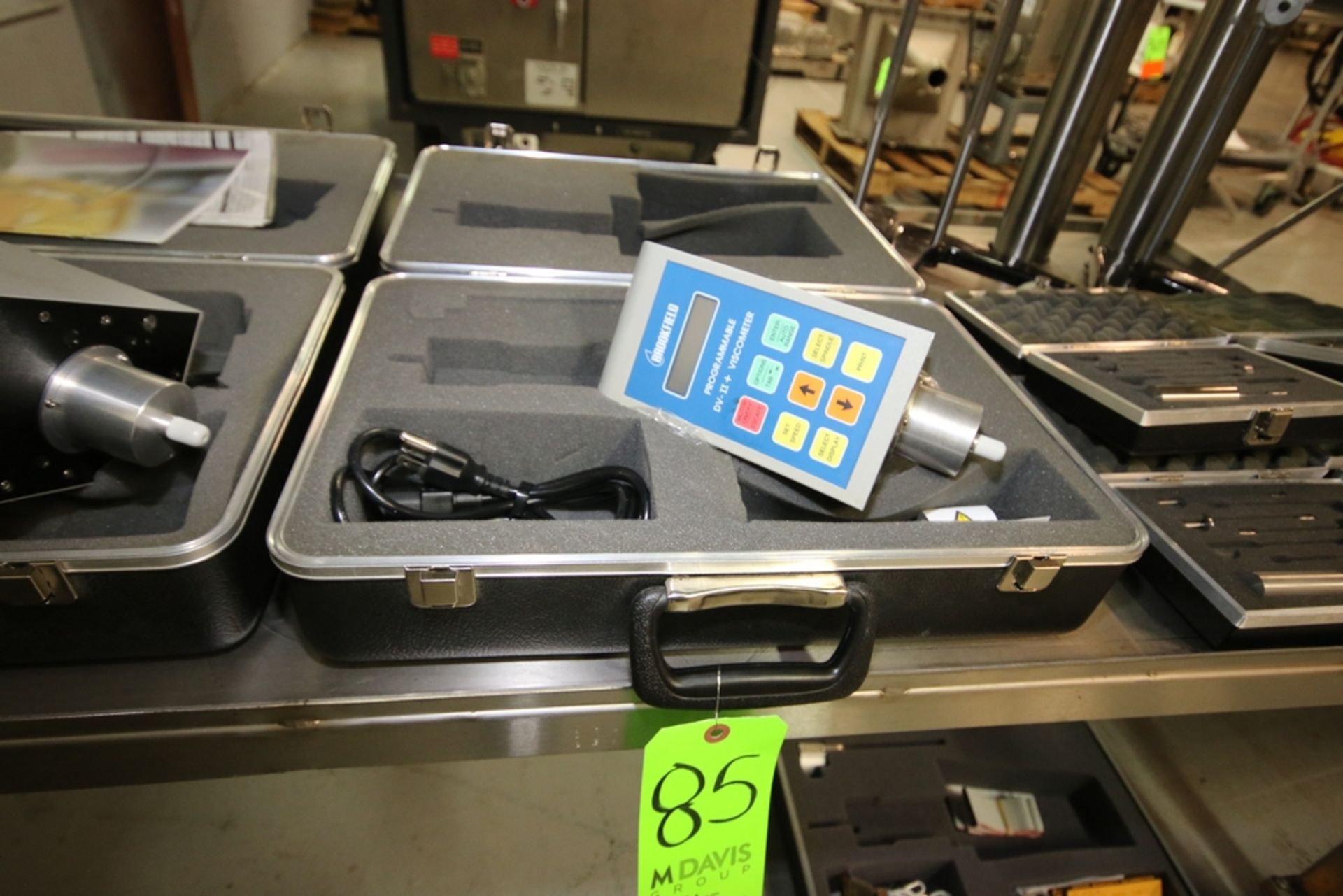 Brookfield Programmable Viscometer, M/N DV-II, S/N RT55501, 115 Volts, with Hard Case ***Located