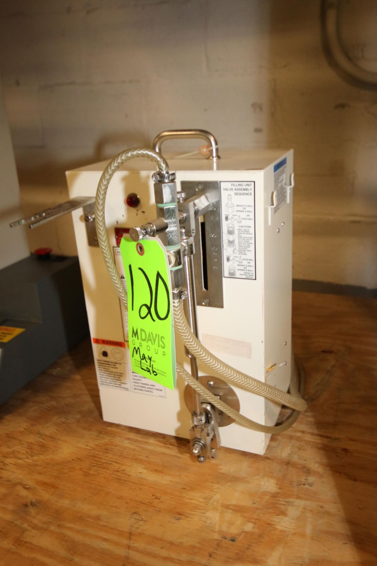 Filamatic Vial Filler, M/N AB-5, 110-130 Volts, 130CC Capacity ***Located in MDG Auction Showroom-- - Image 2 of 2