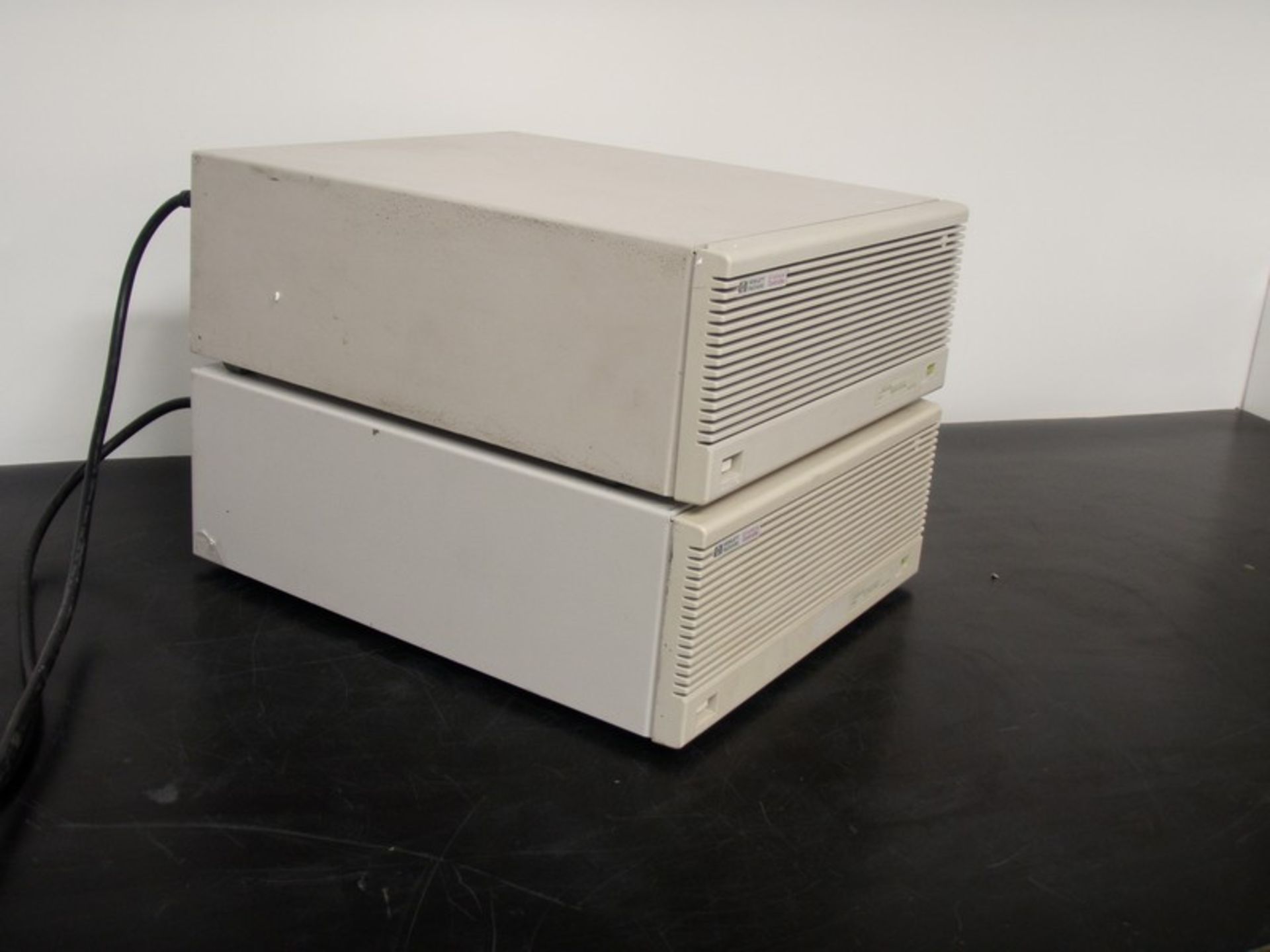 (2) HP GC Autosampler Controllers, Model G1512A, S/N US74603886 & US65100544***Located in NC*** - Image 2 of 7