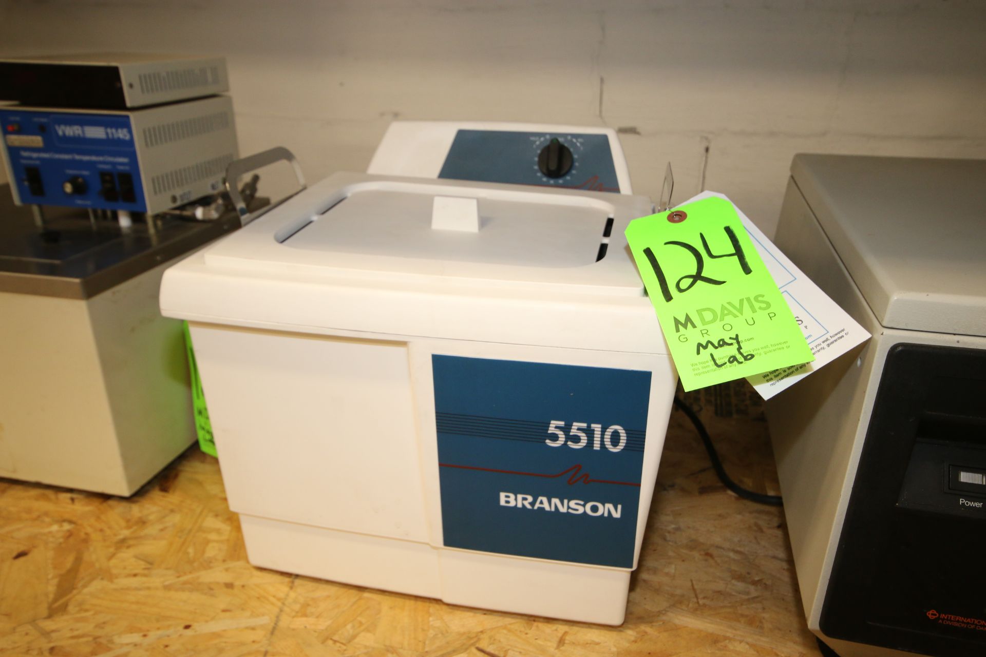 Branson Ultrasonic Cleaner, M/N 551OR-MT, S/N RNA040846121F ***Located in MDG Auction Showroom--