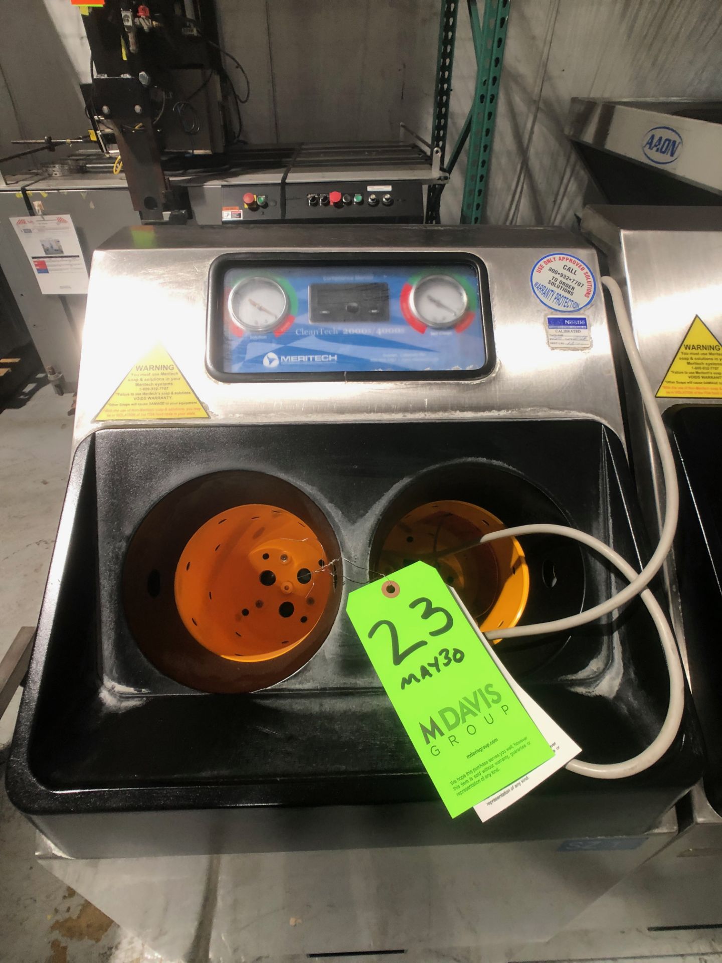 Meritech Cleantech Automatic Handwashing Station, Model 2000S / 4000S ...