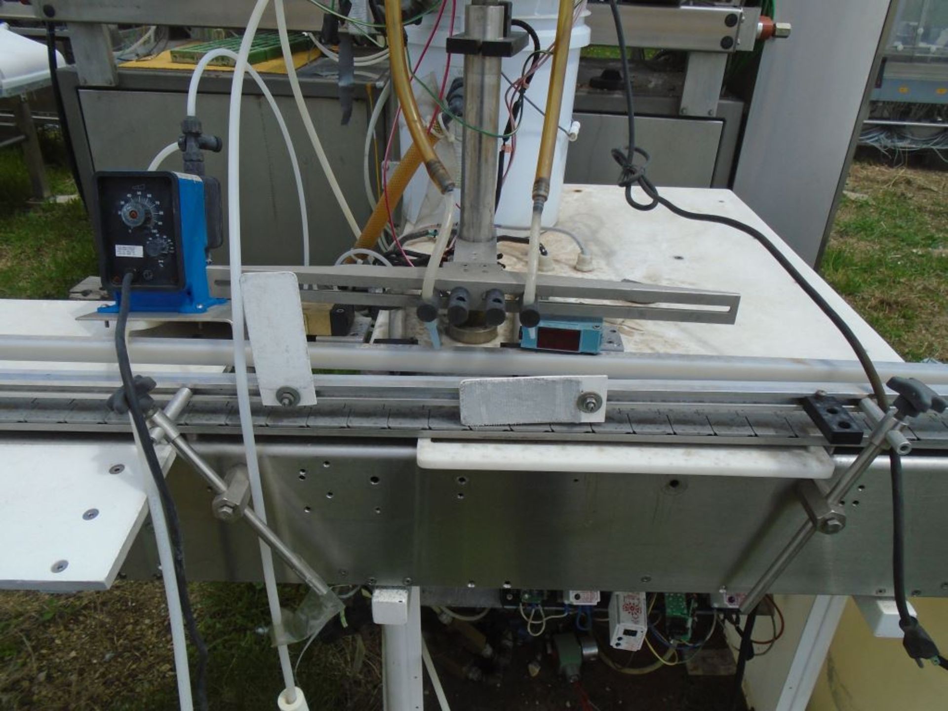 S/S In Line Mini Dose Product Filler, Dual Solenoid Type Fill Heads, With PlasticFeed Tank and - Image 2 of 6