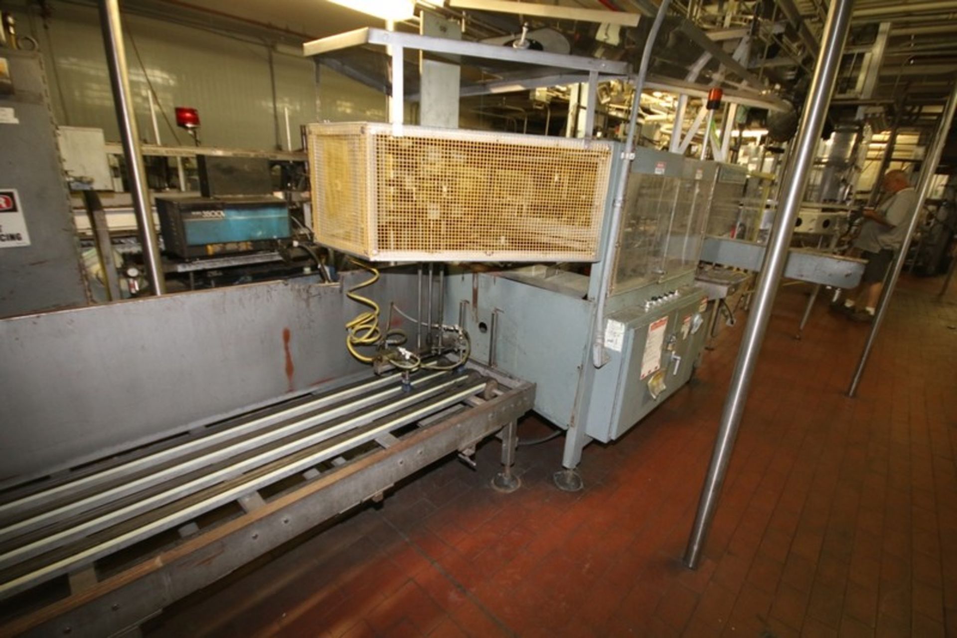 Stone Container Corporation Corrugated Box Erector with 13ft Long Feed Conveyor, 80" Discharge - Image 3 of 5