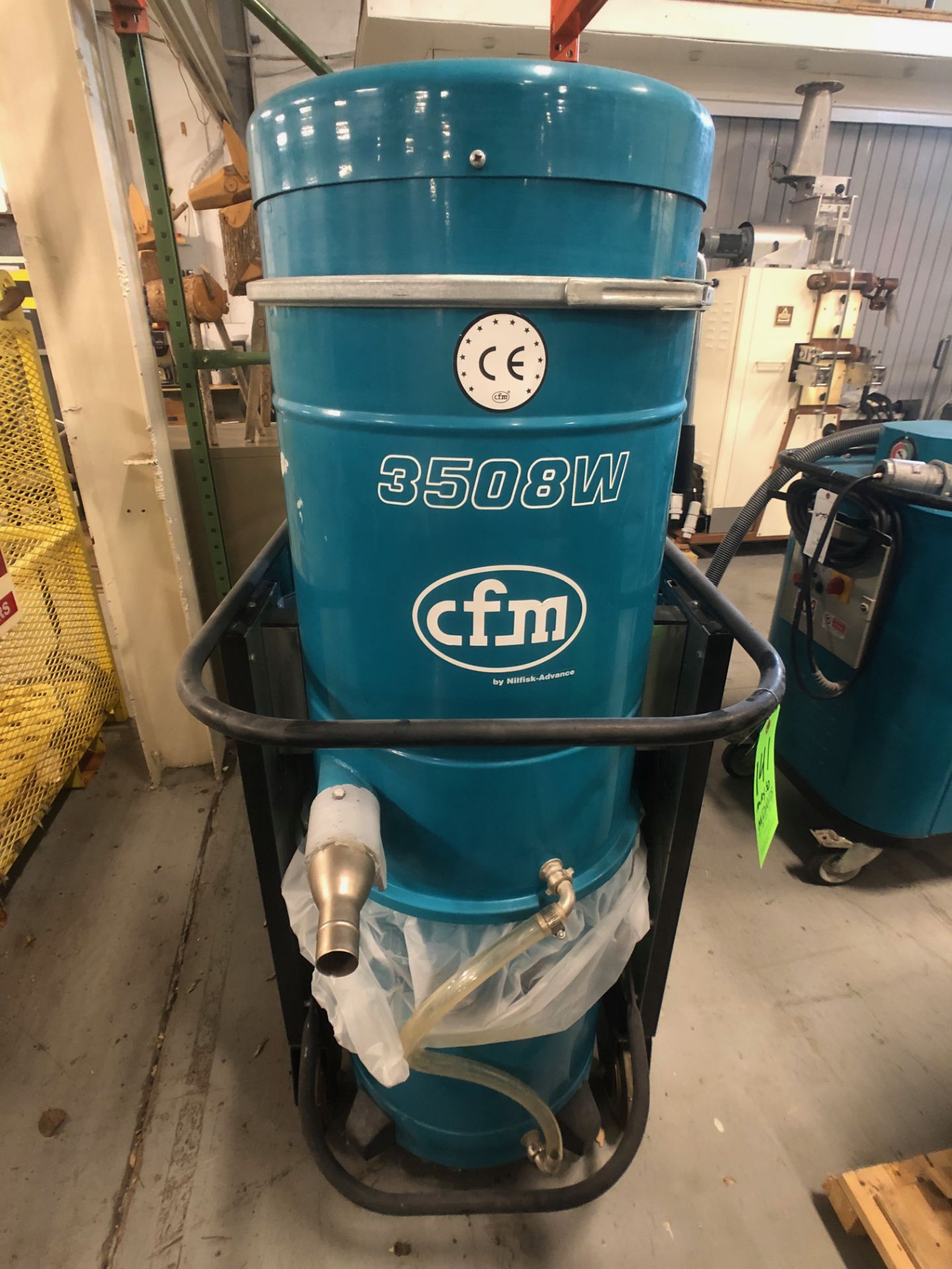 CFM Industrial Vacuum System, Model 3508W, S/N 10AF009, 440V 3 Phase (W800)