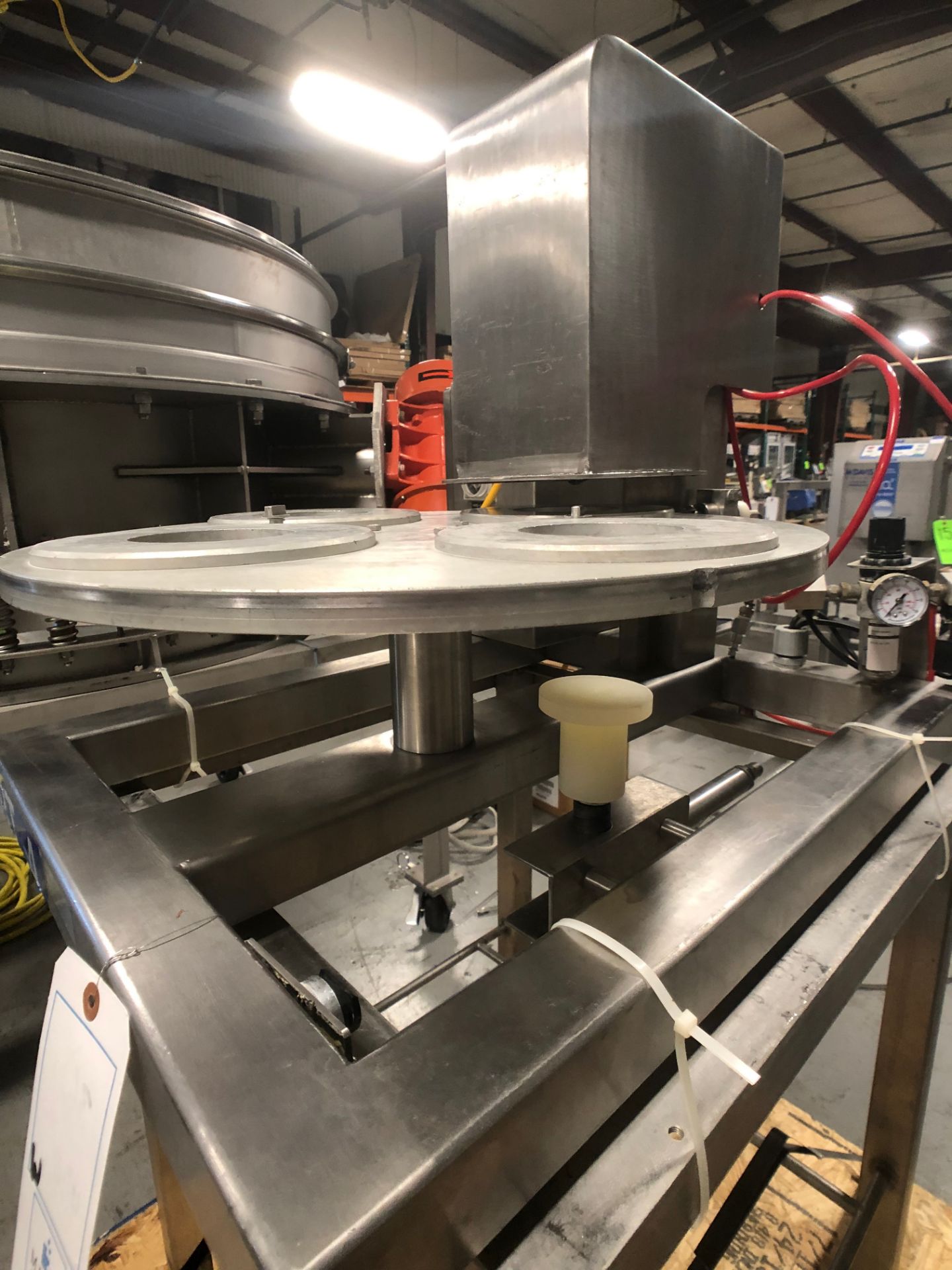 Rotomin Rotary 4-Station Foil Cup Sealer Squire International Systems I, Model MHS4-150, - Image 6 of 14