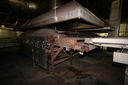 BULK BID: Key S/S Spreader Shaker Feed System, with Natural Gas Roaster #4, Includes Lots 14 & 15