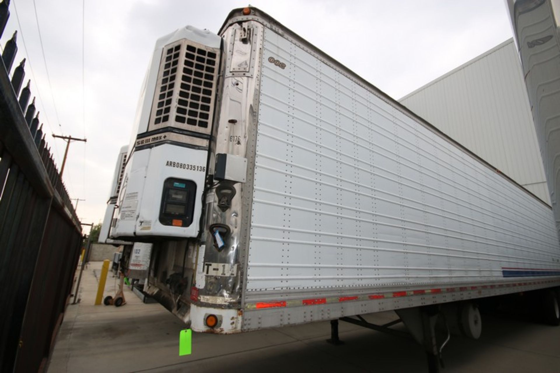 Trailmobile 48' Refrigerated Trailer, VIN #: 1PT01ANH8V9002163, MFG. 12-30-1996, G.V.W.R.: 65,000