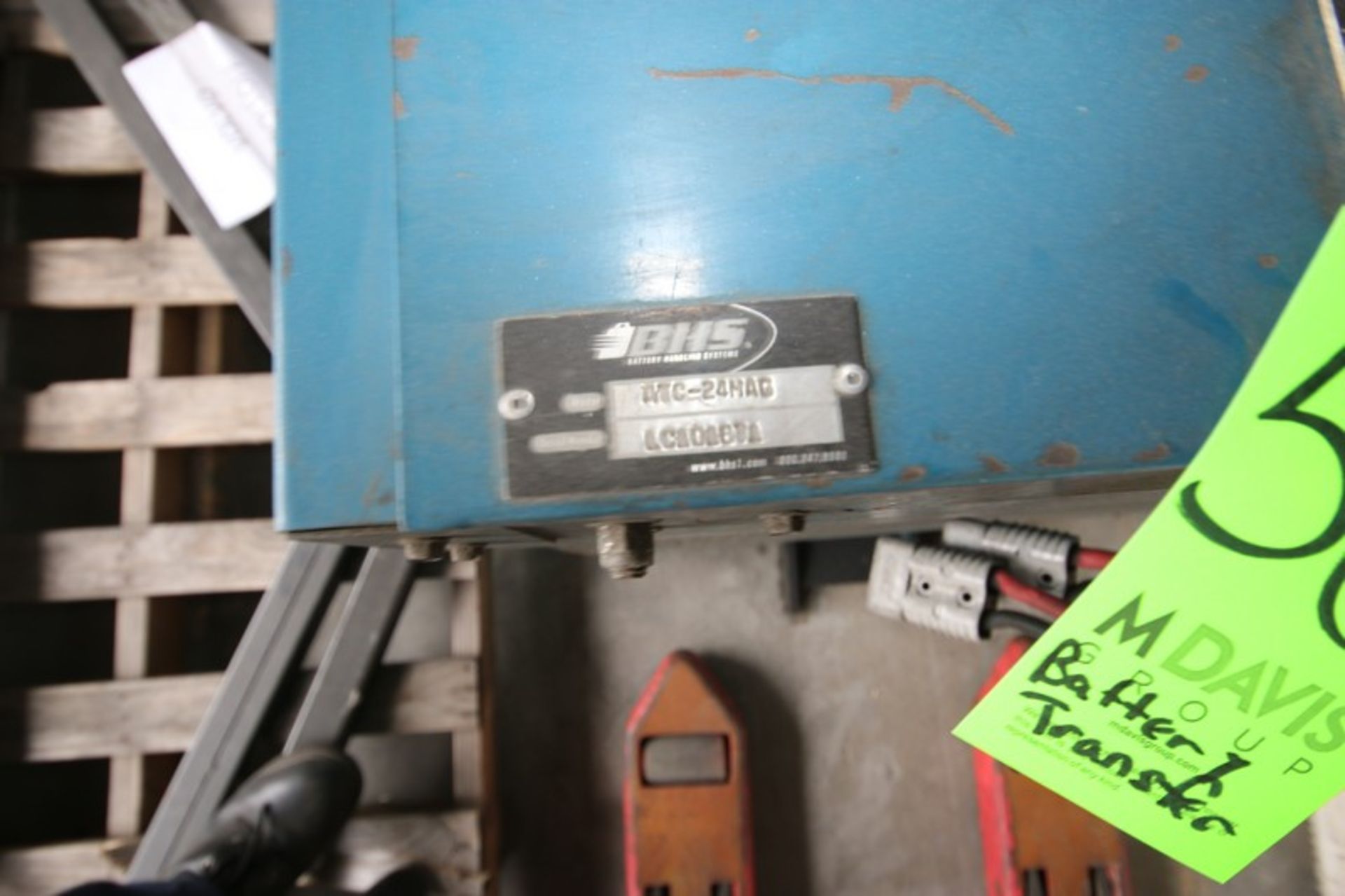 BHS Forklift Battery Transfer Attachment, M/N ATC-24MAG - Image 2 of 3