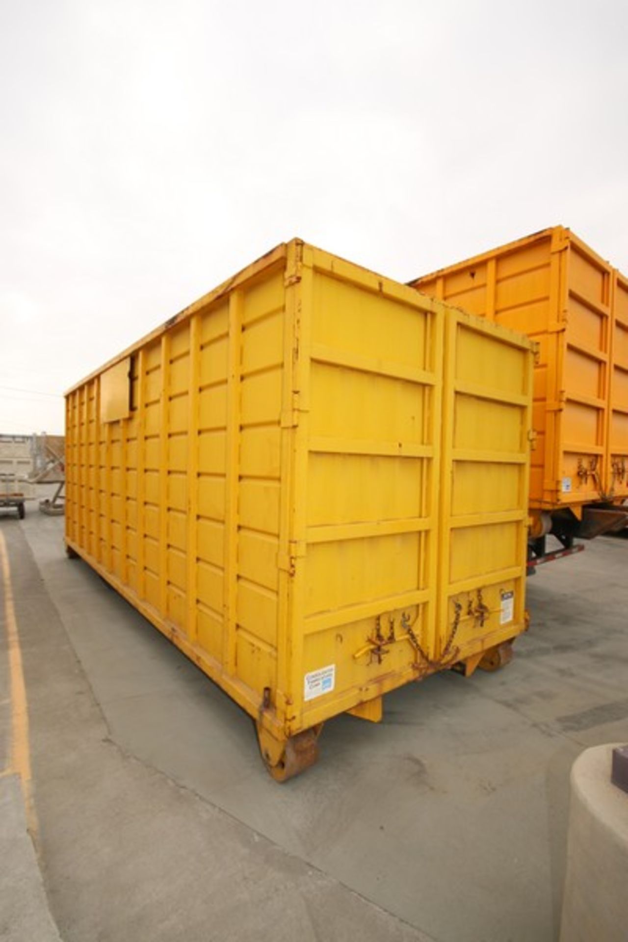 40 yd. Roll-Off Dumpster, Overall Dims.: Aprox. 23' L x 8' W x 8-1/2' H - Image 3 of 3