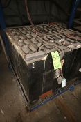 Deka 36 Volt Forklift Battery, Type: 18D125-17, Overall Dims.: Aprox. 38" L x 20" W x 29" H