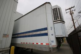 Trailmobile 48' Refrigerated Trailer, VIN #: 1PT01ACH059007887, MFG. 8-29-1994, G.V.W.R.: 65,000