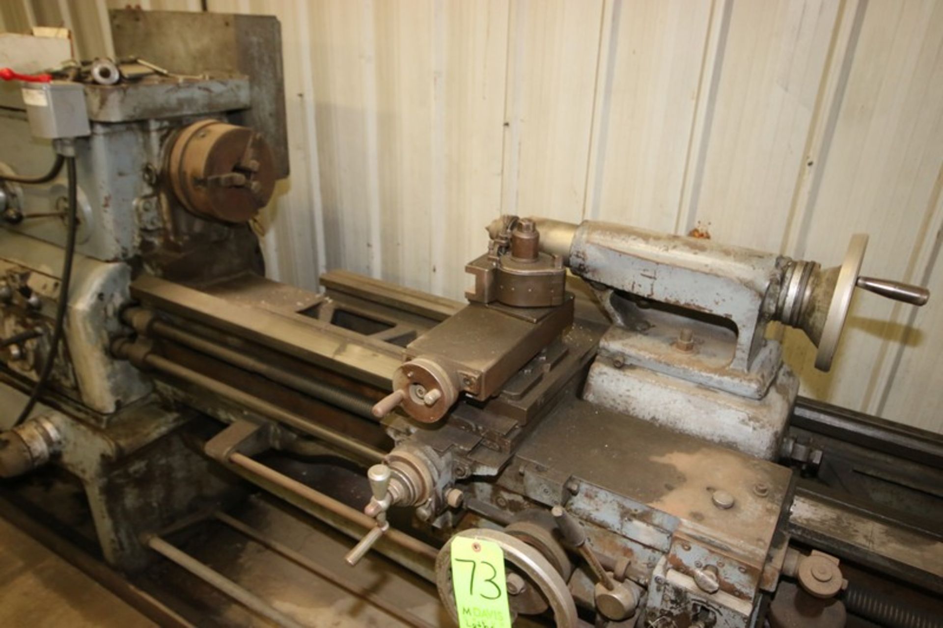 H. Ernault Somua Parallel Lathe, Aprox. 24" Dia. x 8' L Bed - Image 3 of 4