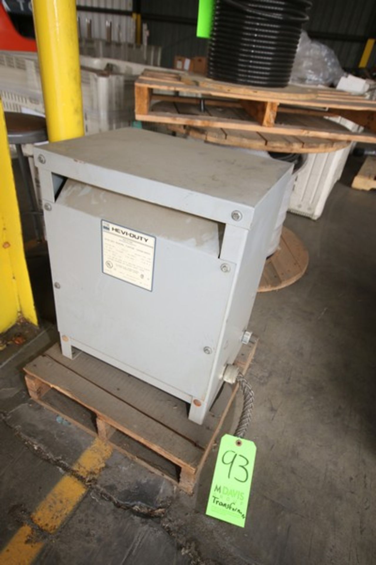 Heavy Duty Transformer. Cat. No. T2H15S, 3 Phase