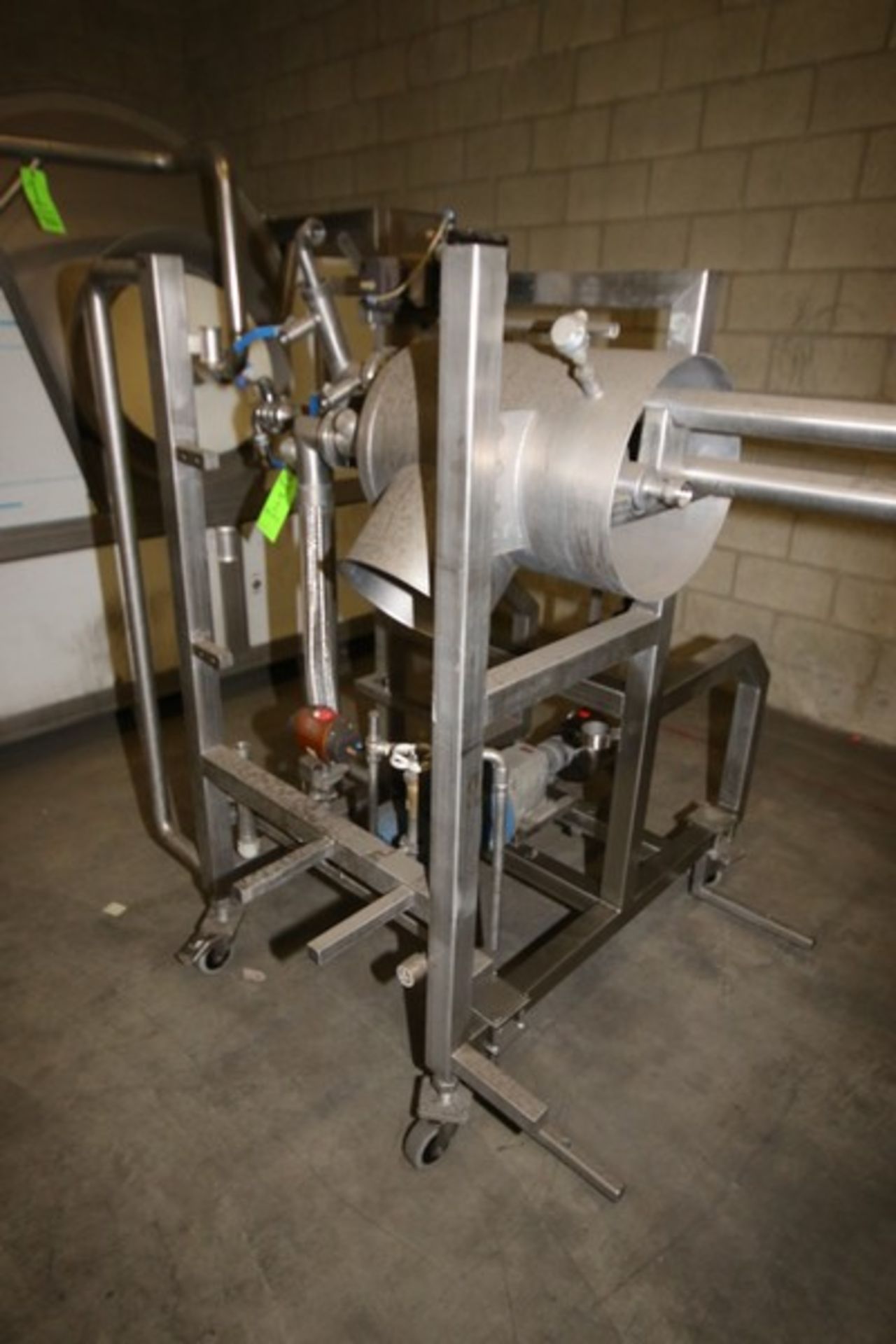 Terboven Coating Tumbler, Capacity: 800 TWV, Overall Dims.: Aprox. 90" L x 86" W x 88" H, Aprox. 60" - Image 4 of 9