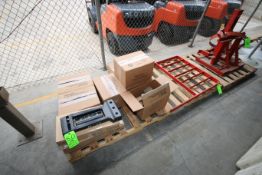 Lot of Assorted NEW Toyota Forklift Parts, Includes NEW Forklift Cage (Red), Part No.: 223003-027/