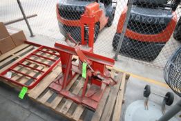 Wesco Gator Grip Forklift Attachment, with Fork Inserts