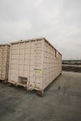 40 yd. Roll-Off Dumpster, Overall Dims.: Aprox. 23' L x 8' W x 8-1/2' H