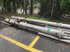 Approx. 11’ L x 13-1/2” W S/S Shell and Tube Heat Exchanger, 304 S/S (Located at M Davis Group