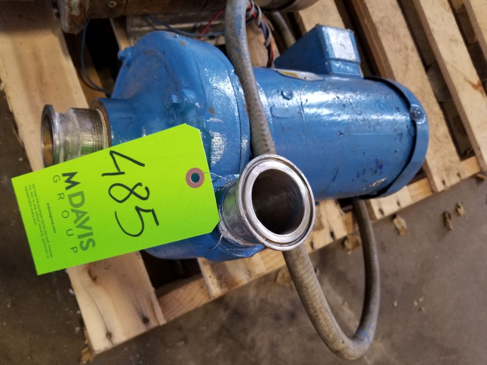Water pump; 2"/2"; 2HP; 230/460V; 3450 RPM (Located in Dixon, Illinois)(Rigging and Handling Fee: $
