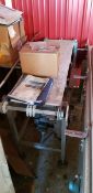 5’L x 16”W x 33”H Conveyor, with Drive (Note: Belt Not Included) ***REMOVAL DELAYED UNTIL 8/1/2019 -